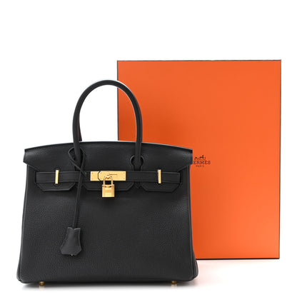Hermes Togo Birkin 30 Black 11 of 11