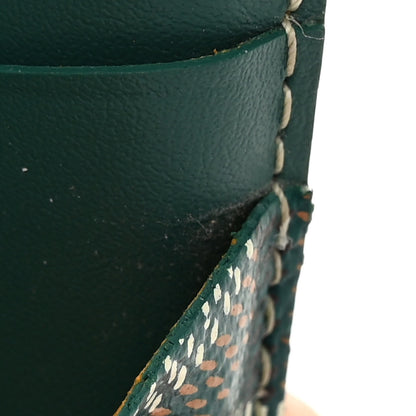 Goyard Goyardine Saint Sulpice Card Holder Green 7 of 7