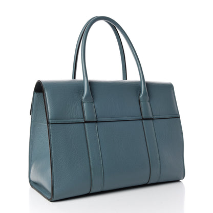Mulberry Classic Grain Calfskin New Bayswater Nordic Blue 4 of 14