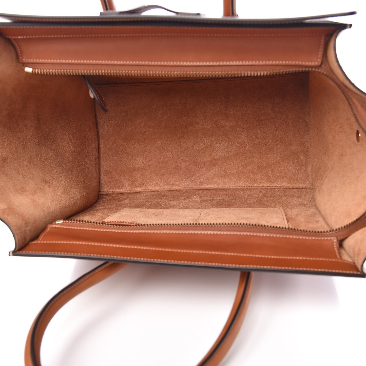 Natural Calfskin Mini Luggage Tan