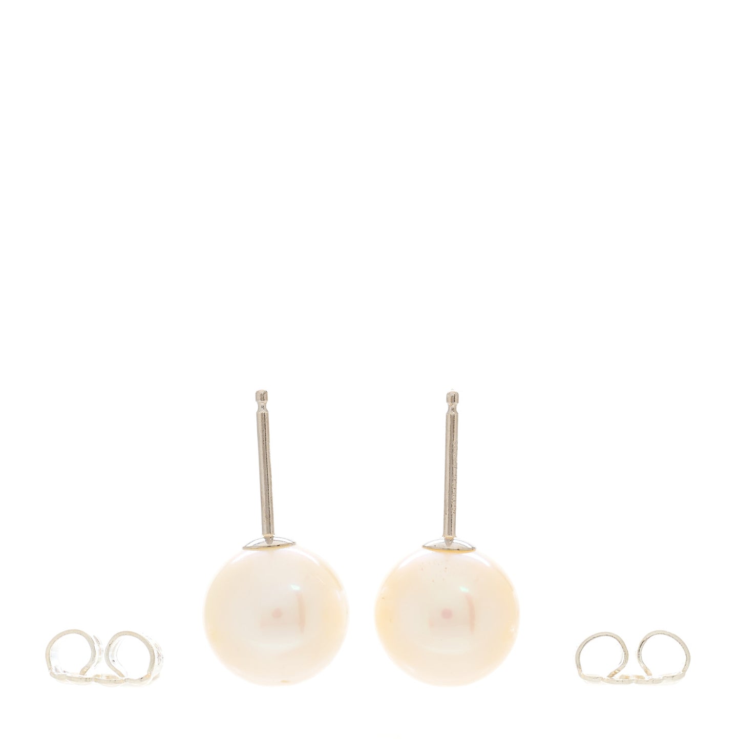 Sterling Silver Freshwater Pearl 7-8mm Ziegfeld Earrings