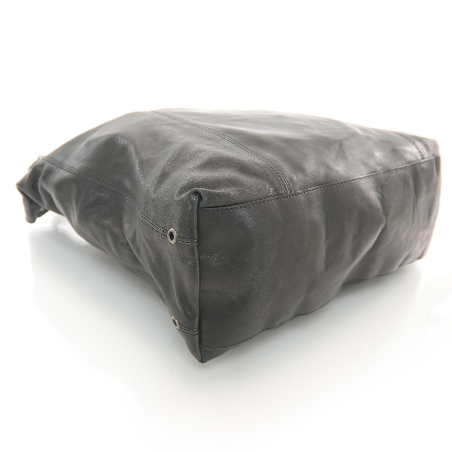 Burberry Leather Messenger Bag Black 4 of 7