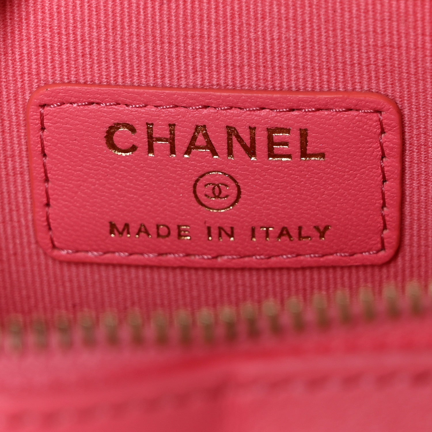 Chanel Lambskin Quilted CC In Love Heart Waist Belt Bag With Chain Pink 6 of 13