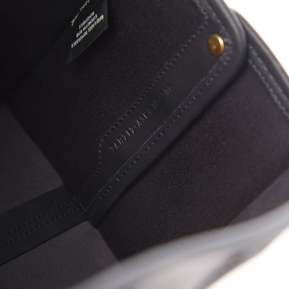 Fendi Glazed Fabric Vitello Century FF 1974 Stamp Patch Mini Peekaboo Defender Cover Mogano Panna Black 9 of 9
