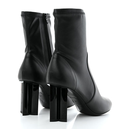 Louis Vuitton Calfskin Uniformes Silhouette Ankle Boots 37 Black 4 of 8