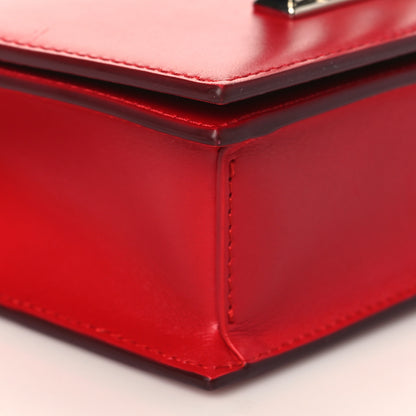 Alexander McQueen Calfskin Sculptural Knuckle Crossbody Red 8 of 9