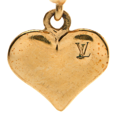 Louis Vuitton Sweet Monogram Earrings Gold 5 of 5