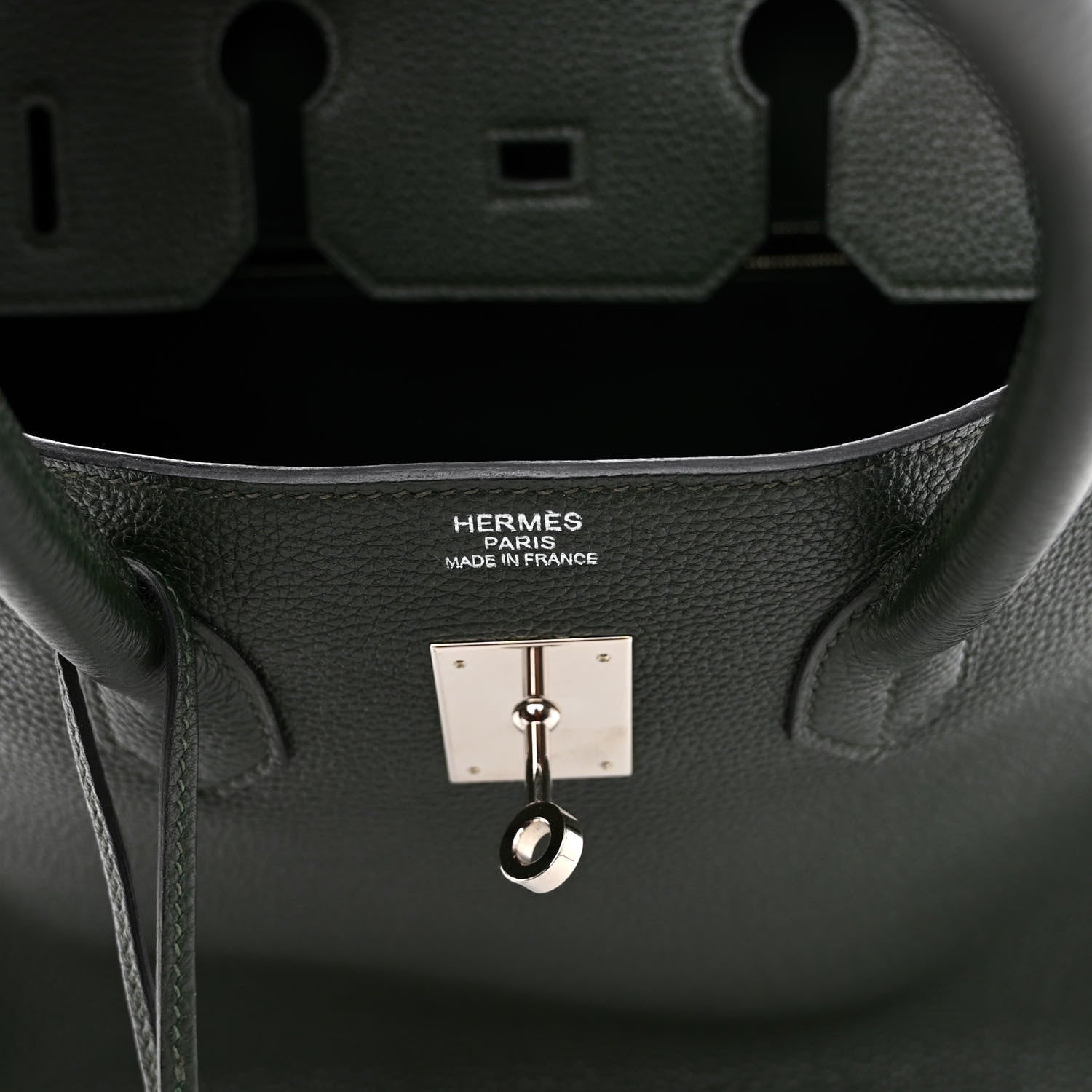Hermes Togo BIRKIN 35 Vert Fonce 6 of 12