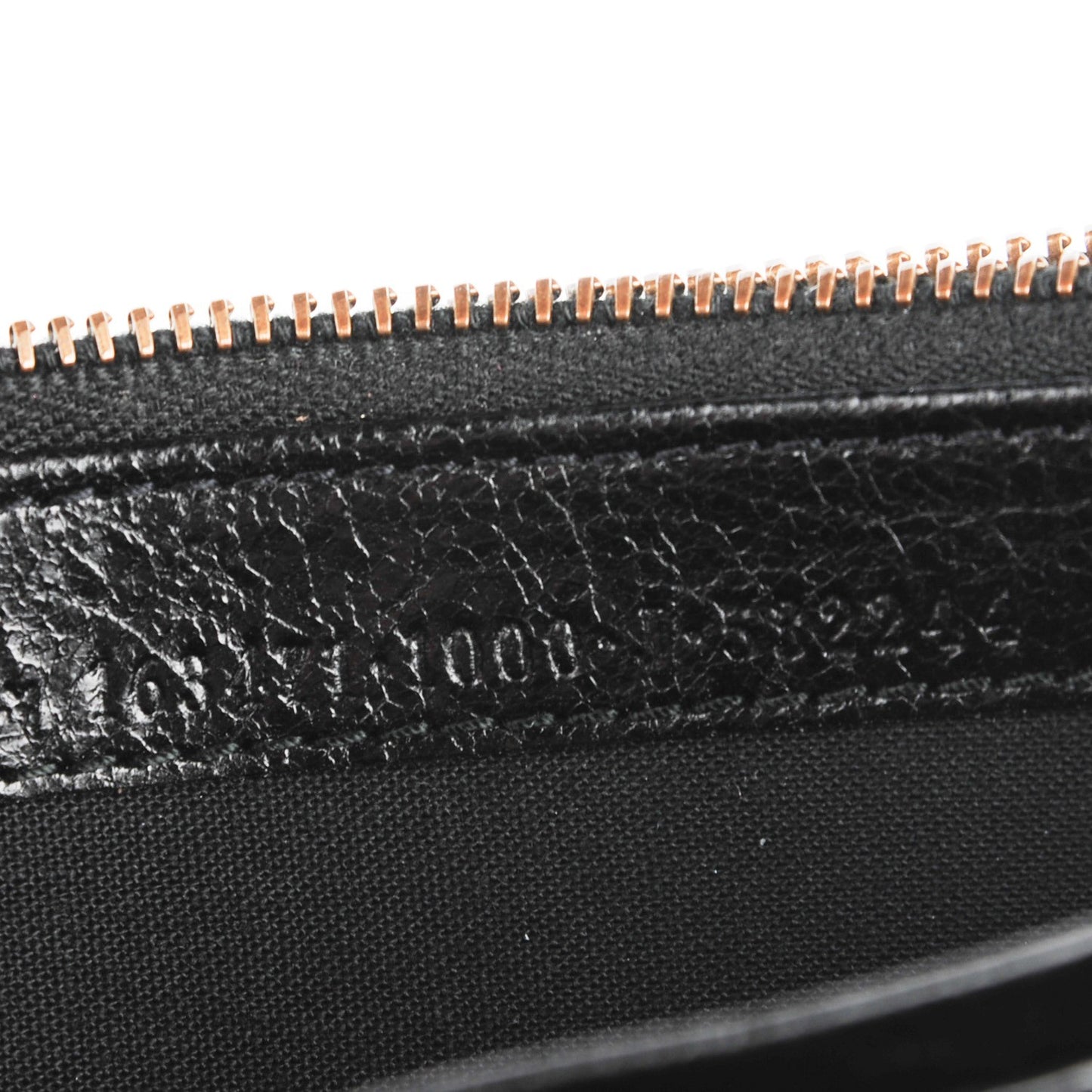 Agneau Classic Hardware Money Wallet Black