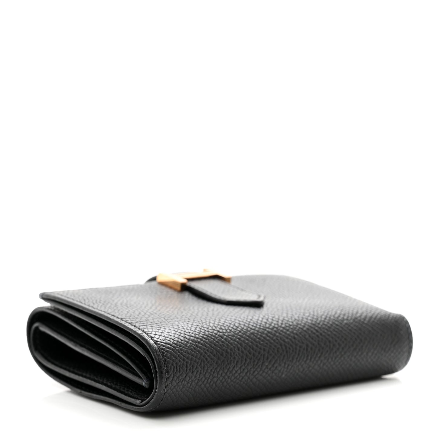 Epsom Tri-Fold Compact Bearn Wallet Black