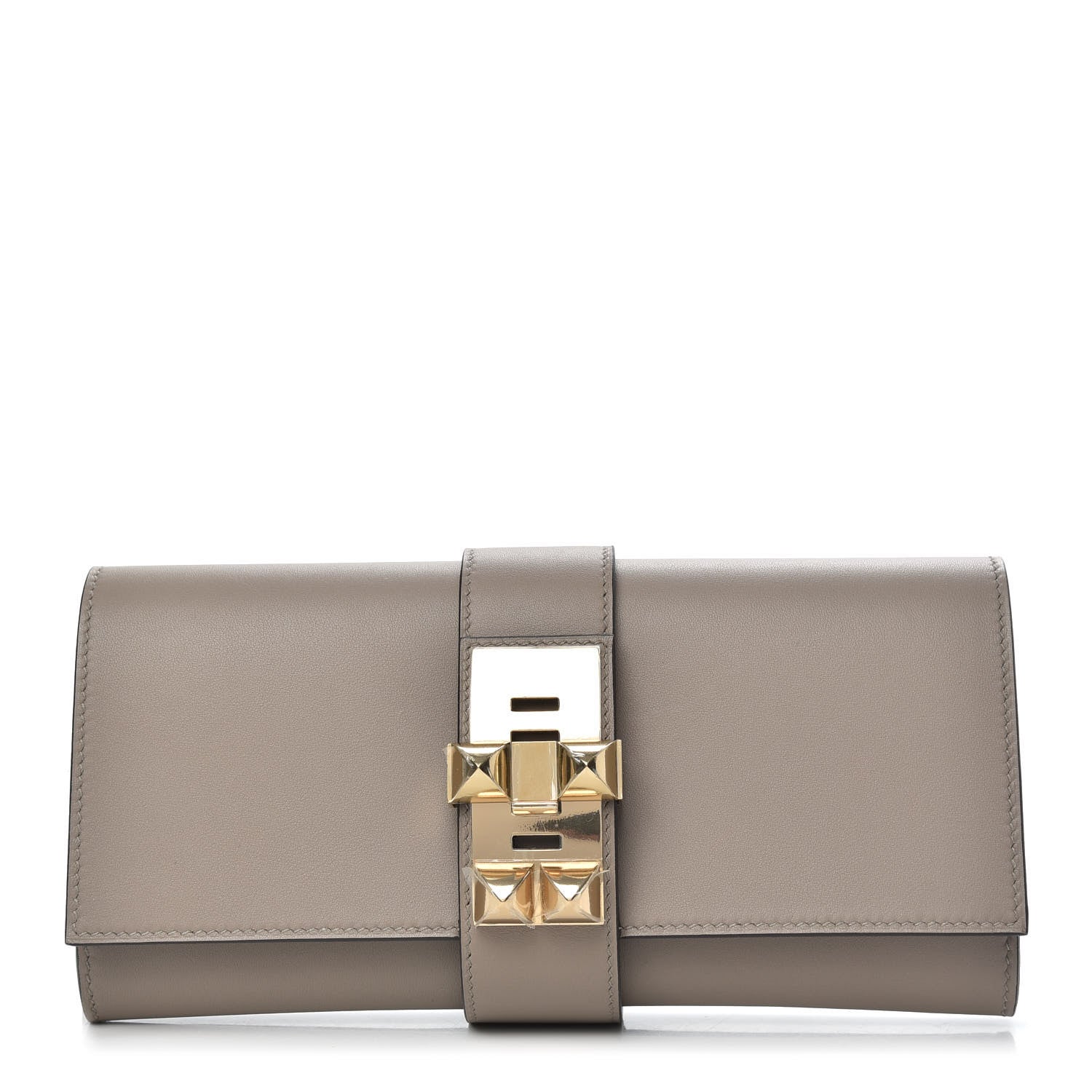 Hermes Swift Medor 23 Clutch Gris Asphalte 1 of 10