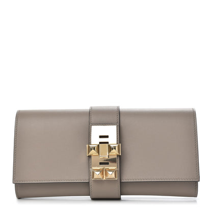Hermes Swift Medor 23 Clutch Gris Asphalte 1 of 10