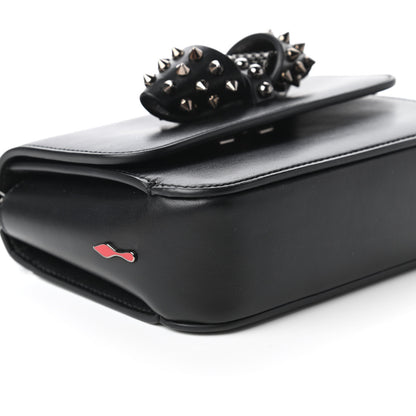 Christian Louboutin Calfskin Baby Sweety Charity NV Shoulder Bag Black 6 of 10