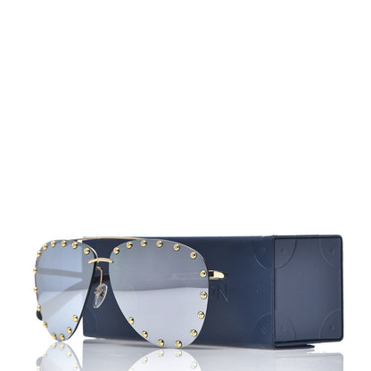 Louis Vuitton The Party Aviator Sunglasses Z0911U Blue 8 of 8