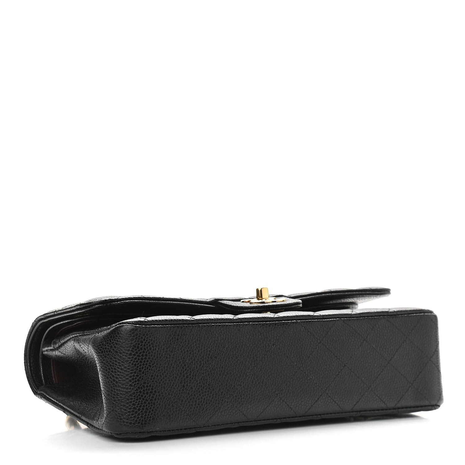 Chanel Caviar Quilted Medium Double Flap Black 4 of 10