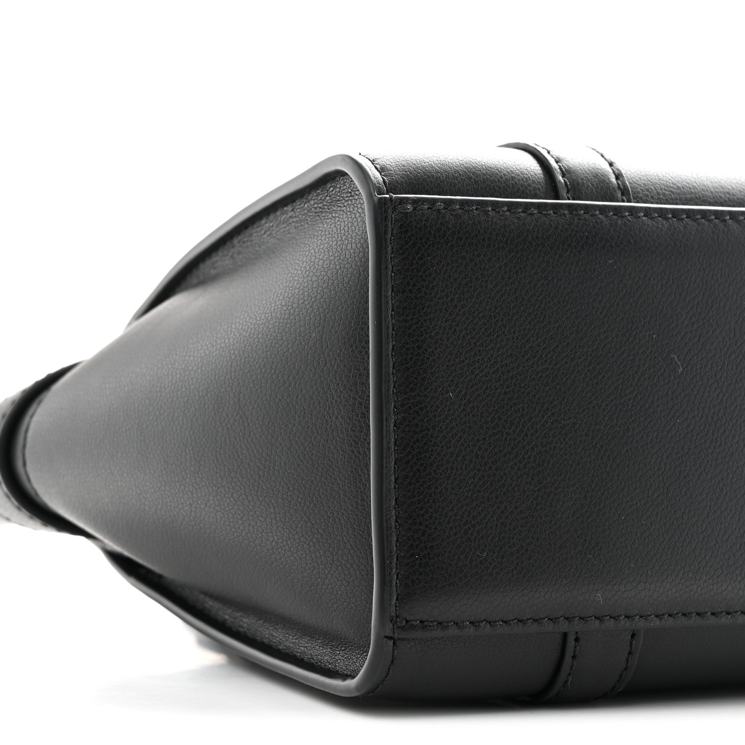 Mulberry Small Classic Grain Micro Bayswater Zip Tote Black 8 of 9