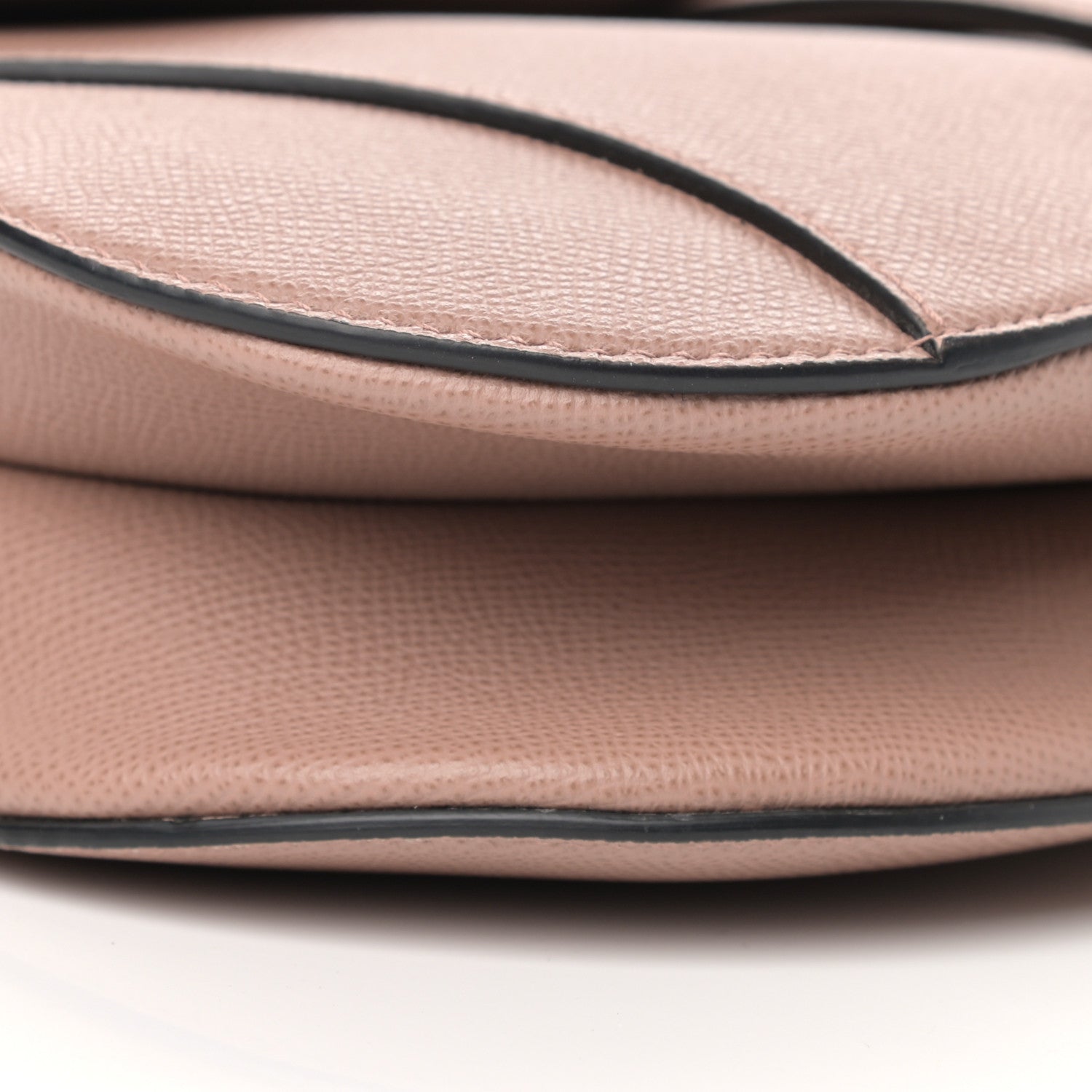 Christian Dior Grained Calfskin Saddle Bag Fard 16 of 19