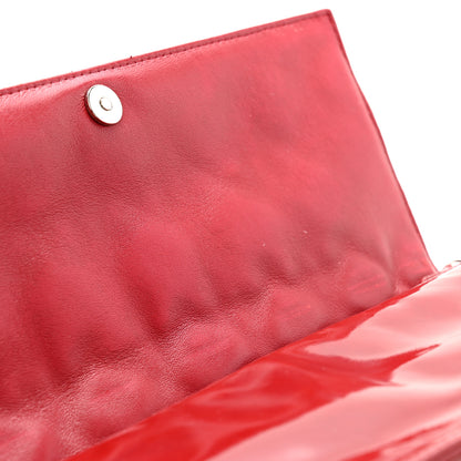 Christian Dior Patent Cannage Lady Dior Convertible Clutch Red 12 of 12