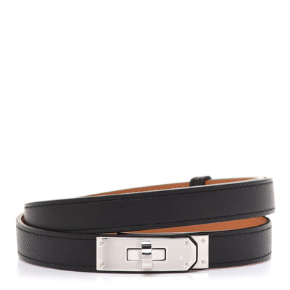Hermes Epsom Kelly Belt Black 1 of 5