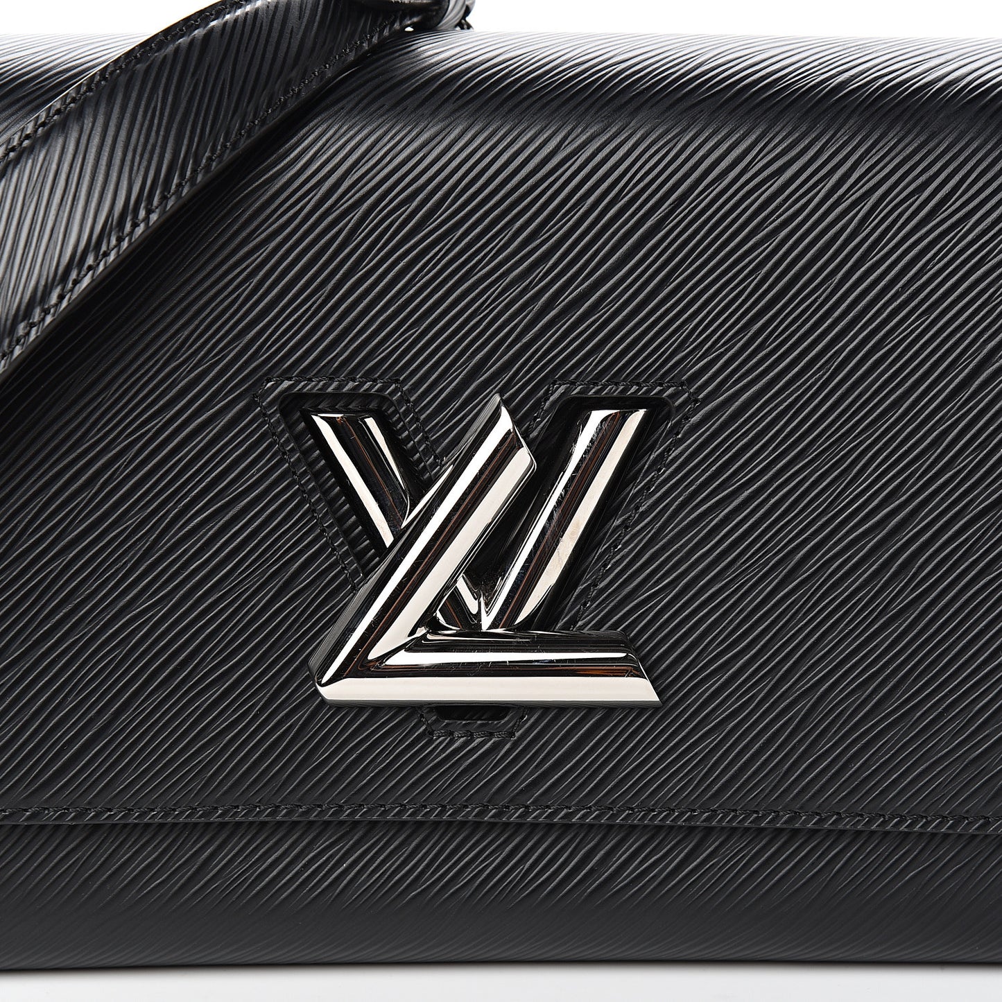 Epi Twist Shoulder Bag MM Black