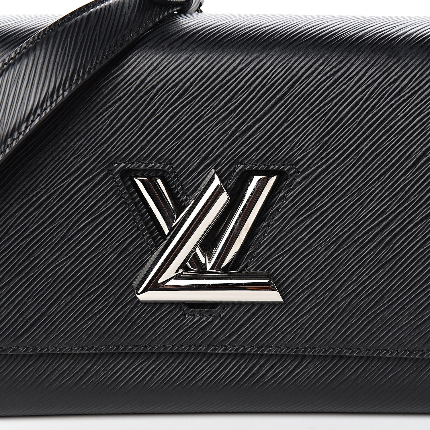 Louis Vuitton Epi Twist Shoulder Bag MM Black 10 of 13