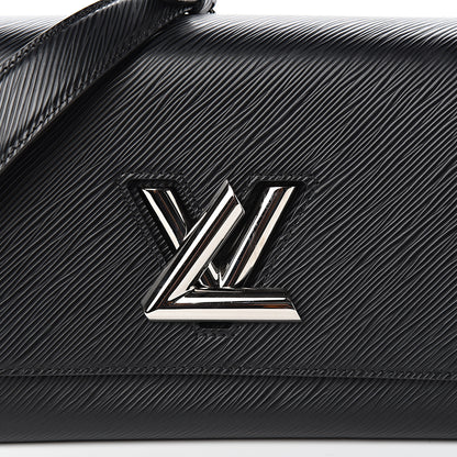 Louis Vuitton Epi Twist Shoulder Bag MM Black 10 of 13