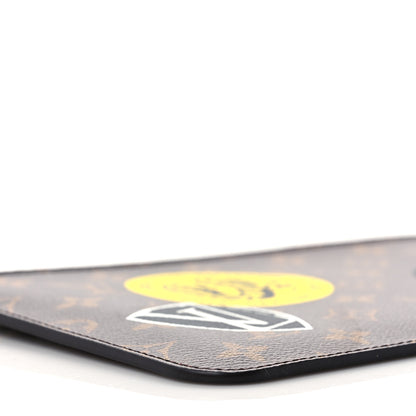 Louis Vuitton Monogram World Tour Neverfull MM GM Pochette 7 of 8