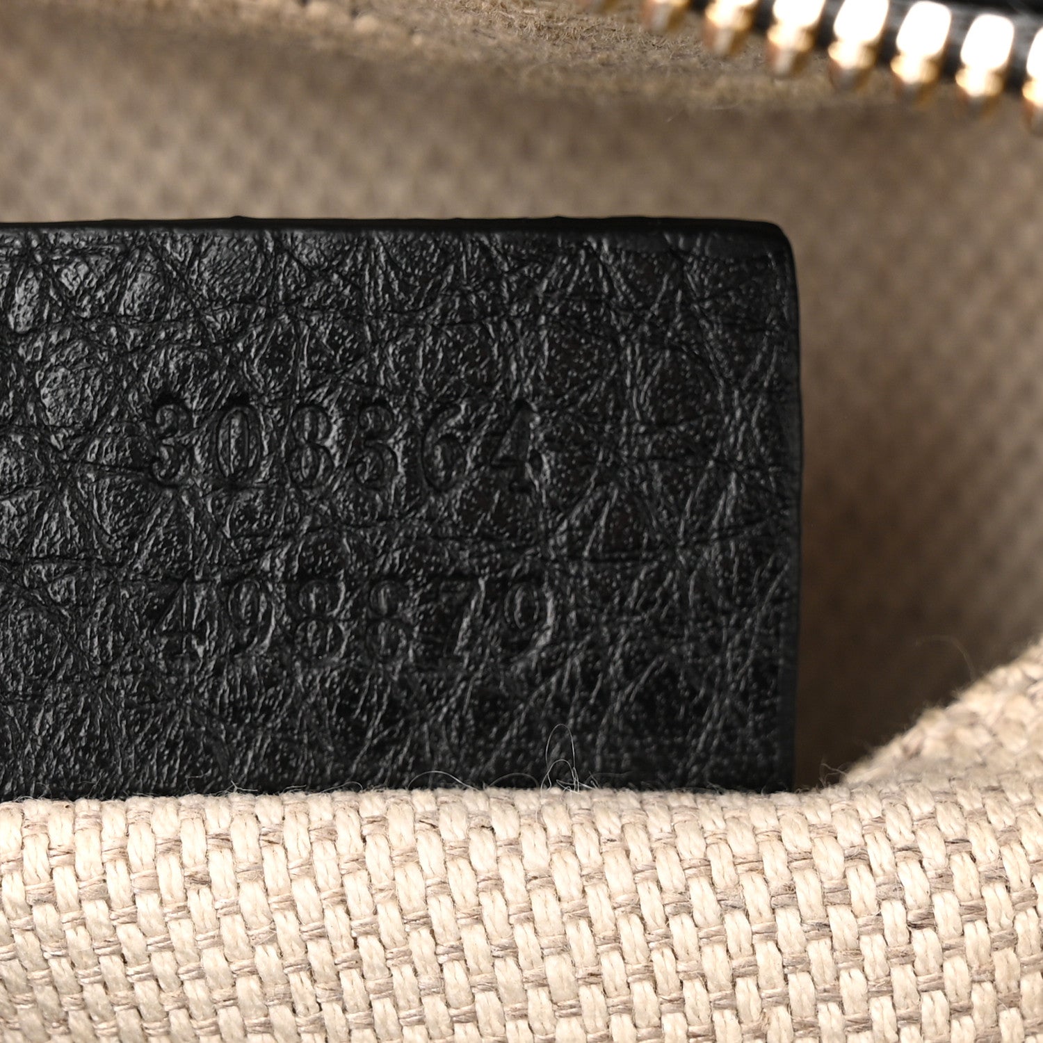 Gucci Pebbled Calfskin Small Soho Disco Bag Black 7 of 12