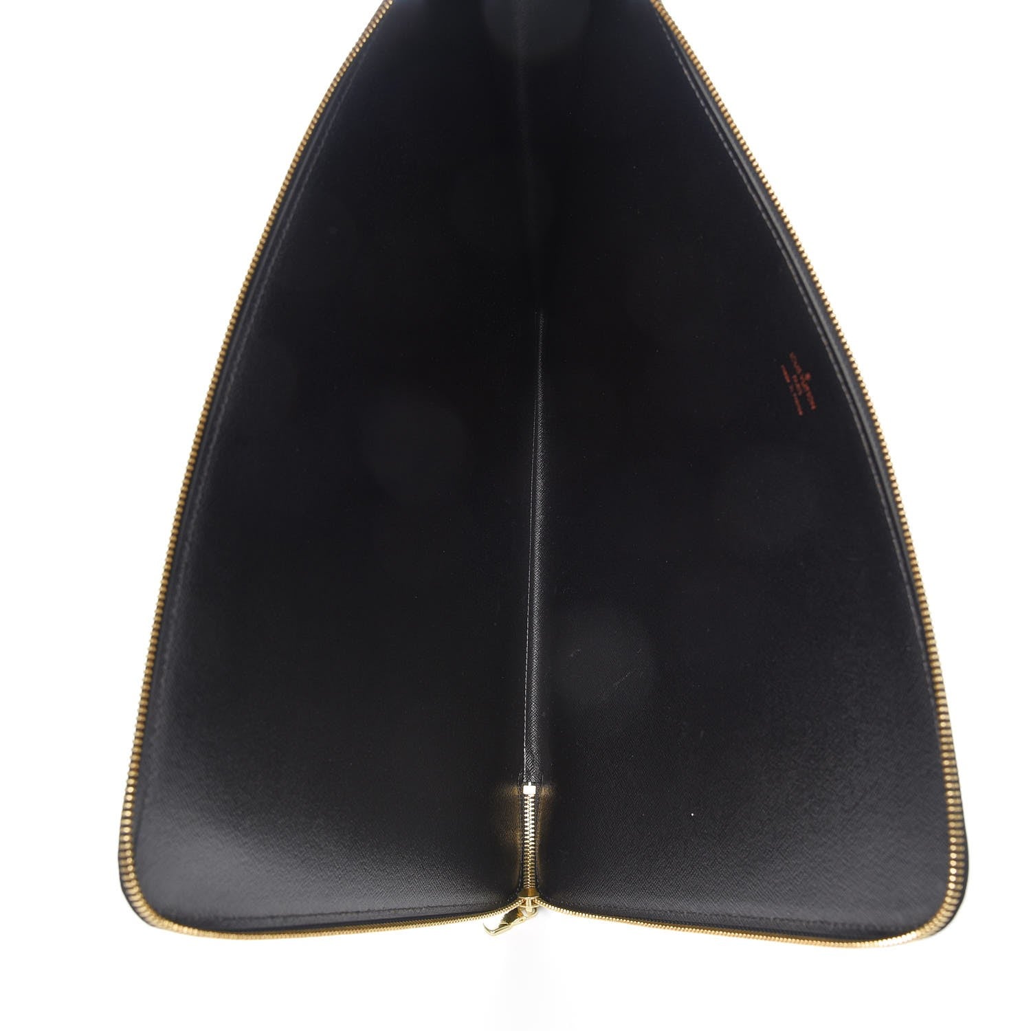 Louis Vuitton Epi Poche Documents Portfolio Case 39 Black 5 of 7