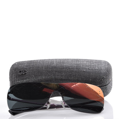 Chanel Shield Runway Sunglasses 4215 Burgundy 9 of 9