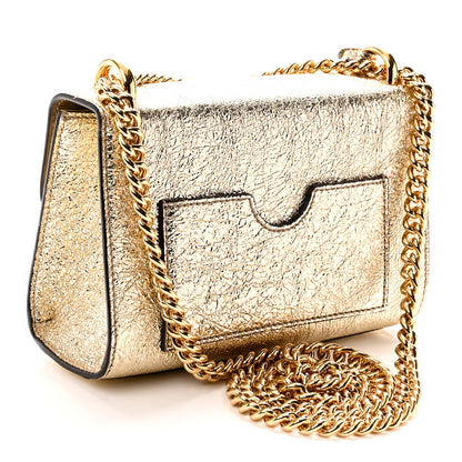 Gucci Galassia Small Padlock Shoulder Bag Platino 3 of 11