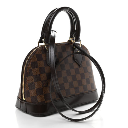 Louis Vuitton Damier Ebene Alma BB 3 of 10