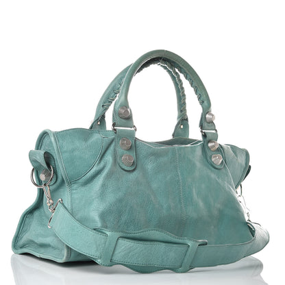 Balenciaga Agneau Giant 21 Silver Hardware Part Time Papeete 3 of 12