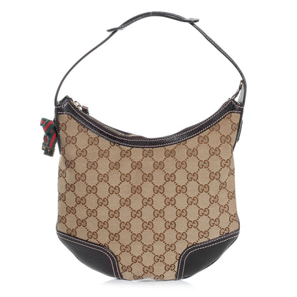 Gucci Monogram Princy Small Hobo Ebony 1 of 7