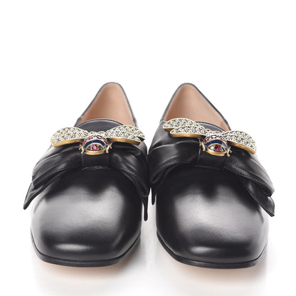 Gucci Nappa Queen Margaret Loafers 36 Black 2 of 6
