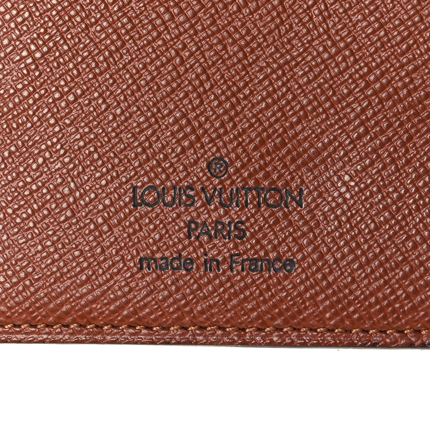 Monogram Mini Agenda Cover