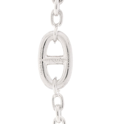 Hermes Sterling Silver Farandole Necklace 160 5 of 5