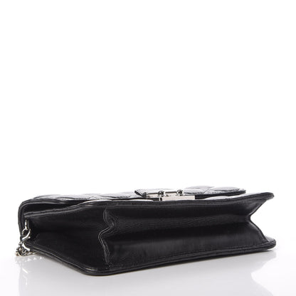 Christian Dior Lambskin Cannage Miss Dior Promenade Pouch Black 4 of 10