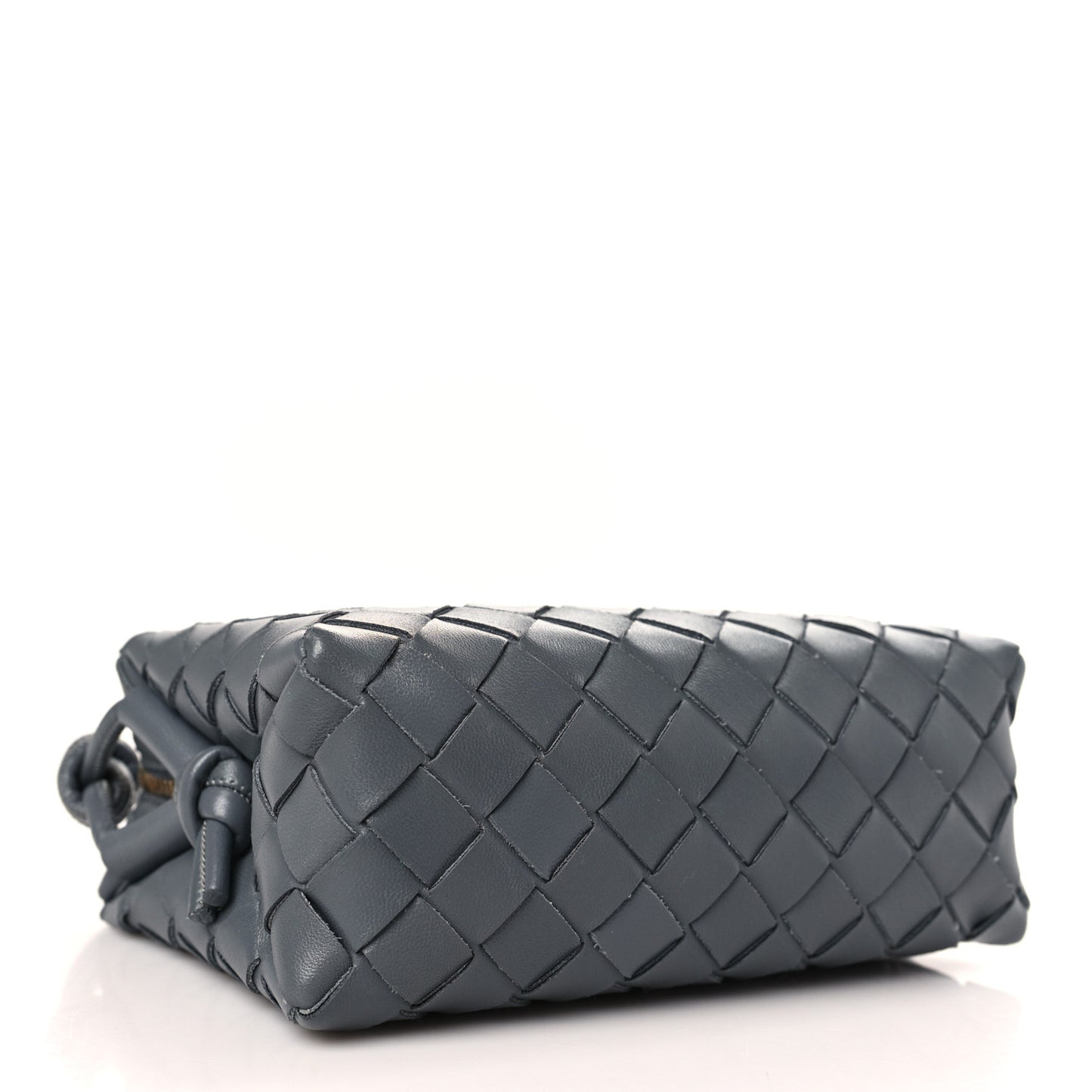 Nappa Intrecciato Mini Loop Camera Bag Thunder
