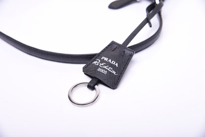 Prada Tessuto Nylon Mini Re-Edition 2000 Bag Black 11 of 15