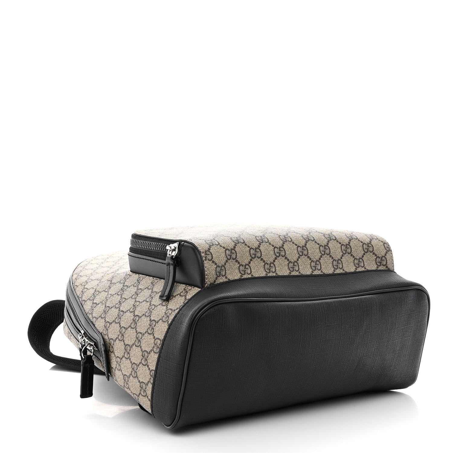 Gucci GG Supreme Monogram Medium Backpack Black 4 of 11