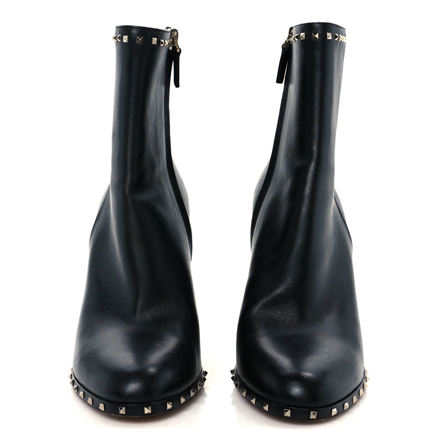 Valentino Garavani Nappa Soul Rockstud 90mm Ankle Boots 40 Black 3 of 10