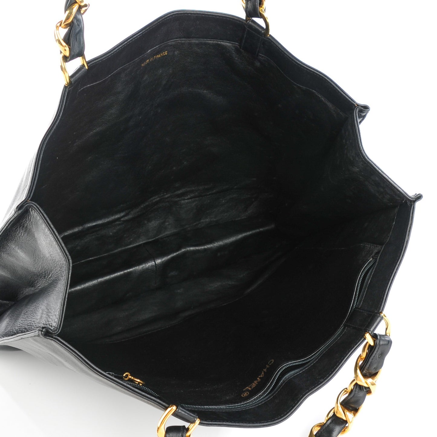 Lambskin CC Tote Black
