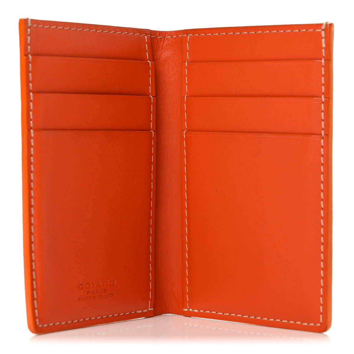 Goyardine Saint Pierre Card Holder Orange