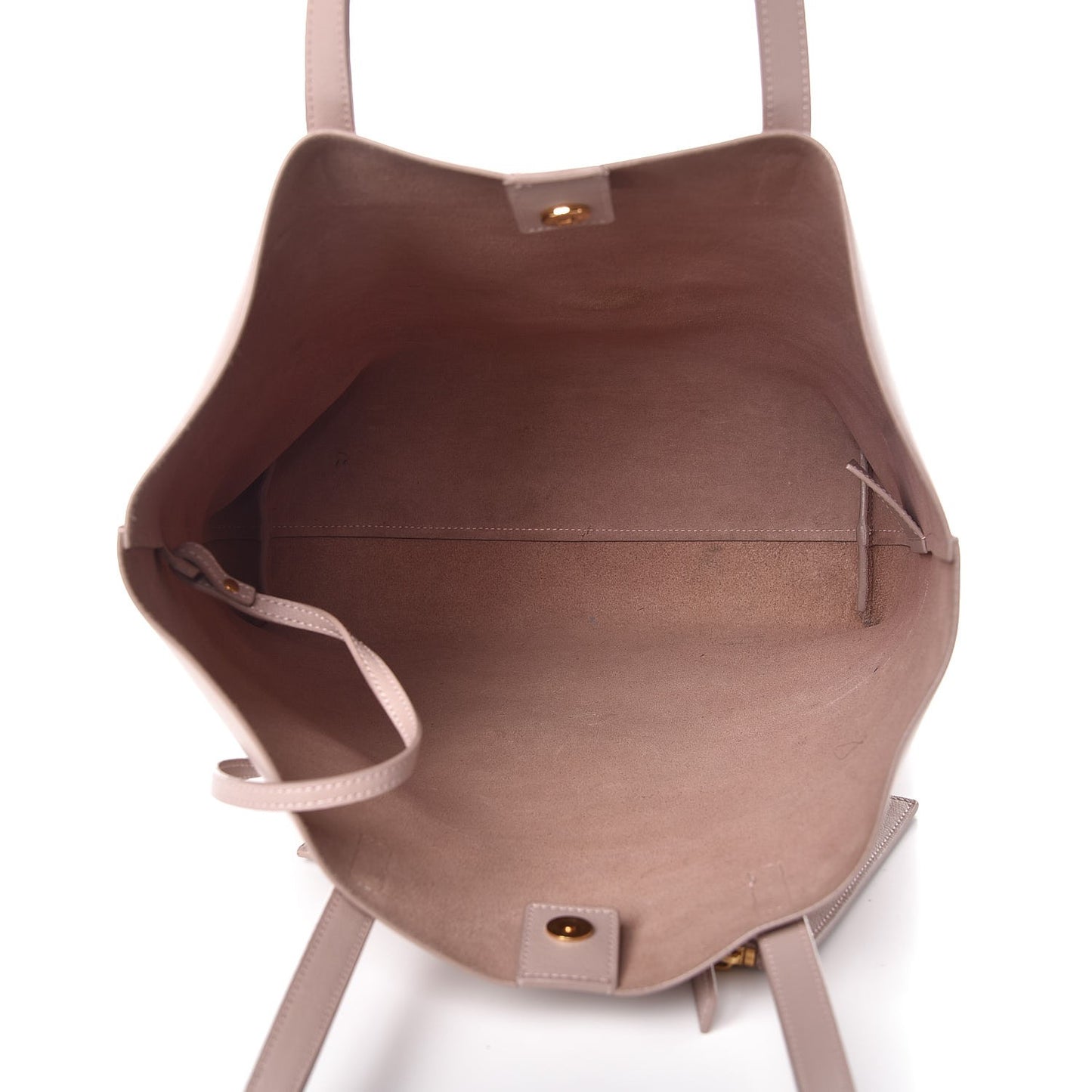 Calfskin Medium Shopping Tote Rose Antic