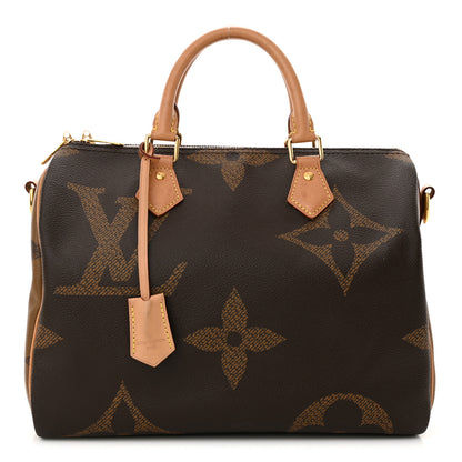 Louis Vuitton Reverse Monogram Giant Speedy Bandouliere 30 1 of 14