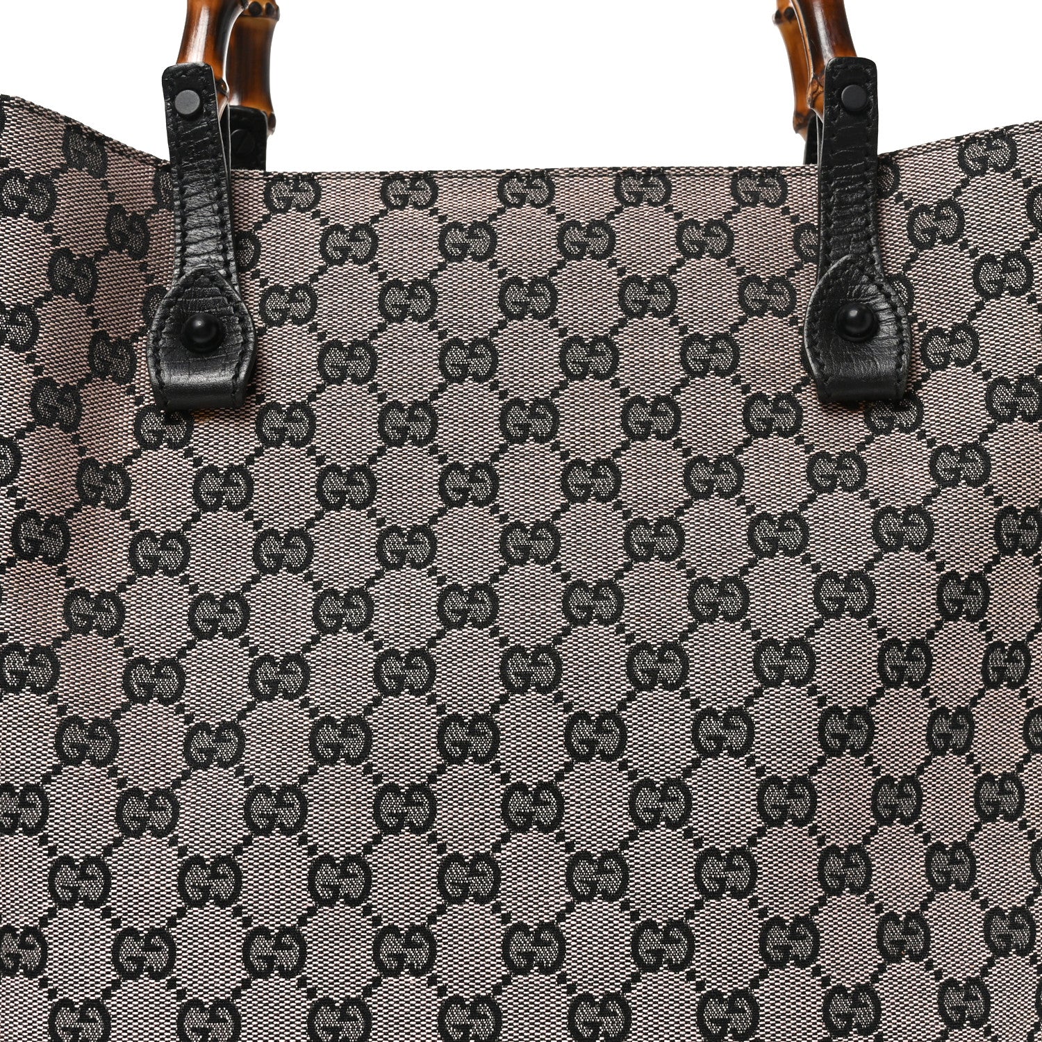 Gucci Monogram Bamboo Handle Bag Pink 8 of 10