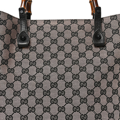 Gucci Monogram Bamboo Handle Bag Pink 8 of 10