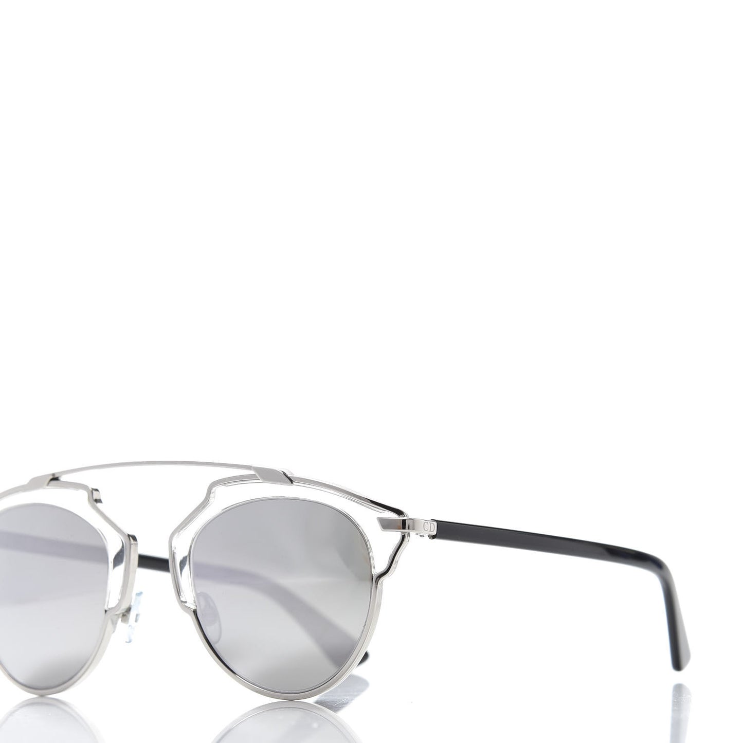 Mirrored So Real Sunglasses Silver