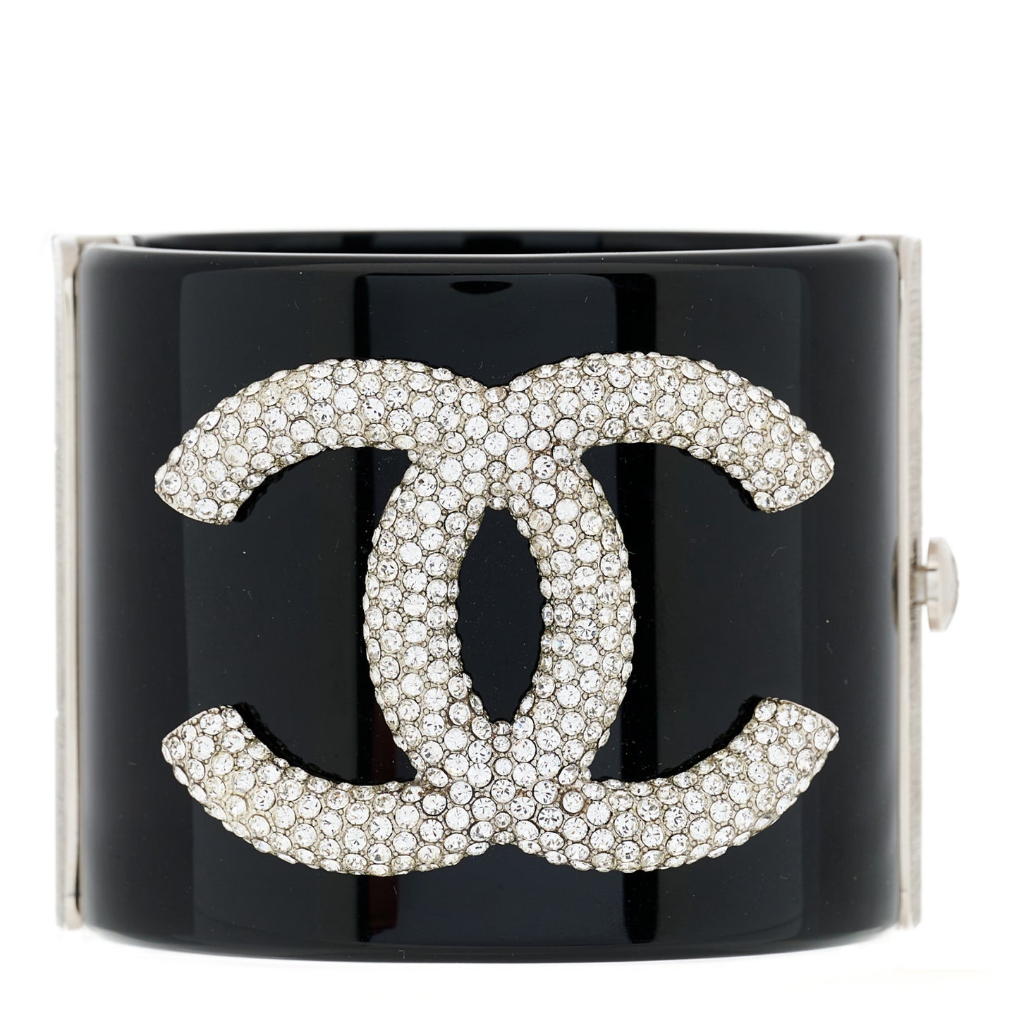 Resin Crystal CC Cuff Black